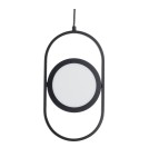 LED pendant lamps - Step into Design ELIPSE MINI LED pendant lamp black 32cm 60217A-S - product 7