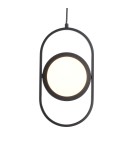 LED pendant lamps - Step into Design ELIPSE MINI LED pendant lamp black 32cm 60217A-S - product 8