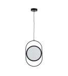 LED pendant lamps - Step into Design ELIPSE M LED pendant lamp black 45cm 60217A-M - product 3