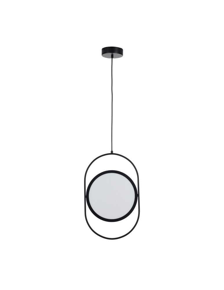 LED pendant lamps - Step into Design ELIPSE M LED pendant lamp black 45cm 60217A-M - product kolory-swiatla.pl 3