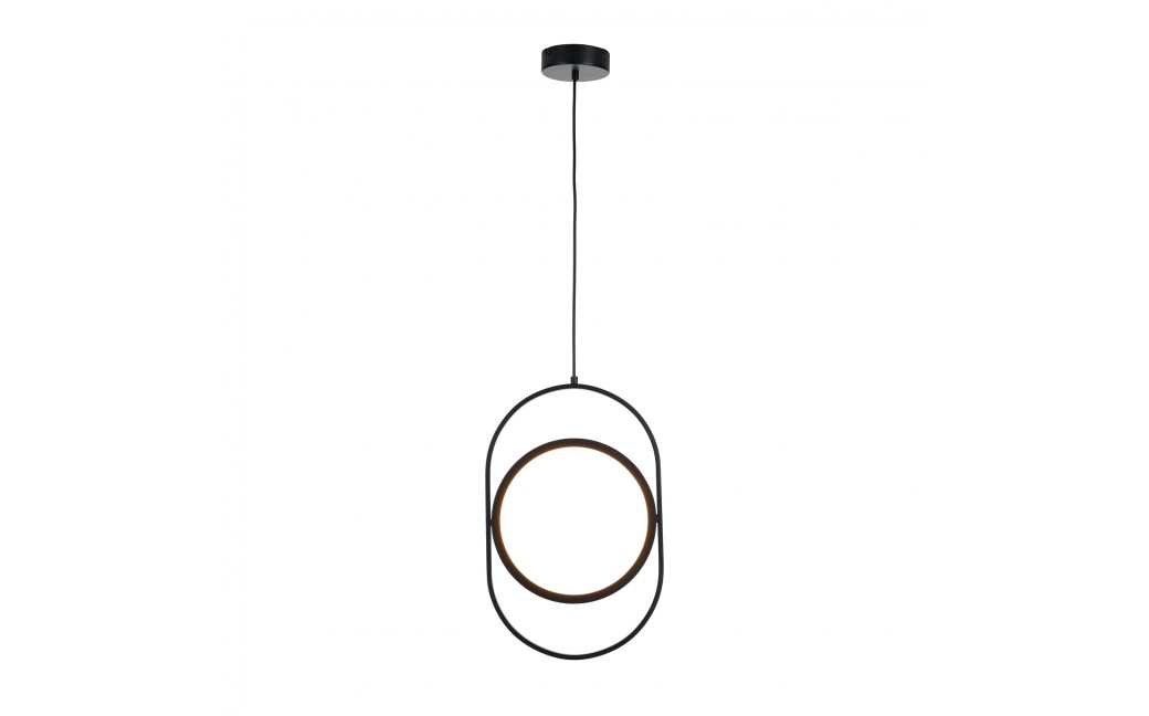 Step into Design Lampa wisząca ELIPSE M LED czarna 45cm 60217A-M