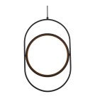 LED pendant lamps - Step into Design ELIPSE M LED pendant lamp black 45cm 60217A-M - product 6