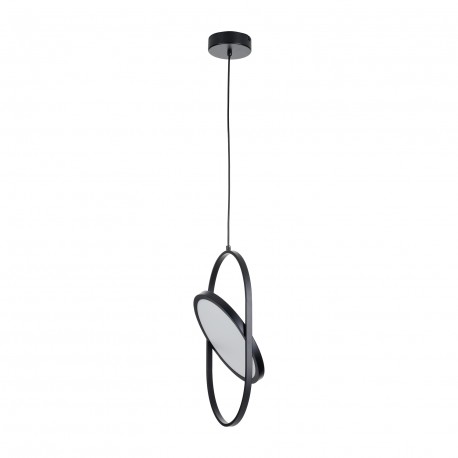 Step into Design Lampa wisząca ELIPSE M LED czarna 45cm 60217A-M