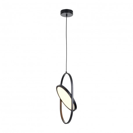 Step into Design Lampa wisząca ELIPSE M LED czarna 45cm 60217A-M