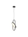 Step into Design ELIPSE M LED pendant lamp black 45cm 60217A-M