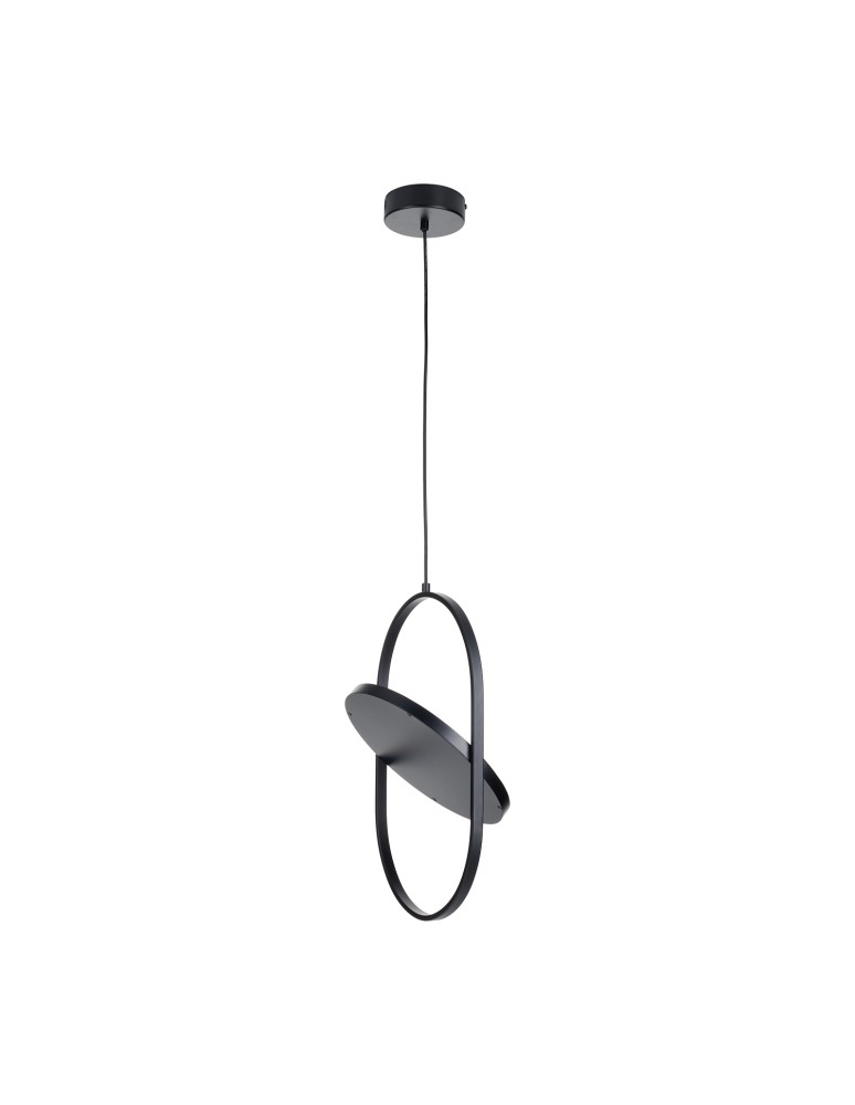 LED pendant lamps - Step into Design ELIPSE M LED pendant lamp black 45cm 60217A-M - product kolory-swiatla.pl 10
