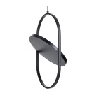 LED pendant lamps - Step into Design ELIPSE M LED pendant lamp black 45cm 60217A-M - product 11