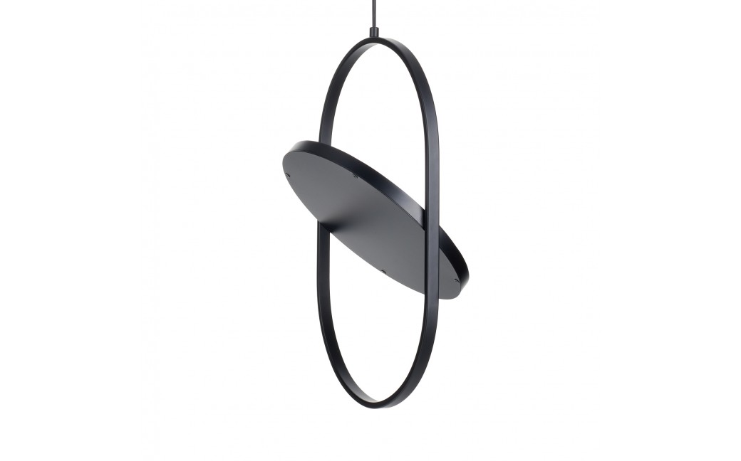 Step into Design Lampa wisząca ELIPSE M LED czarna 45cm 60217A-M