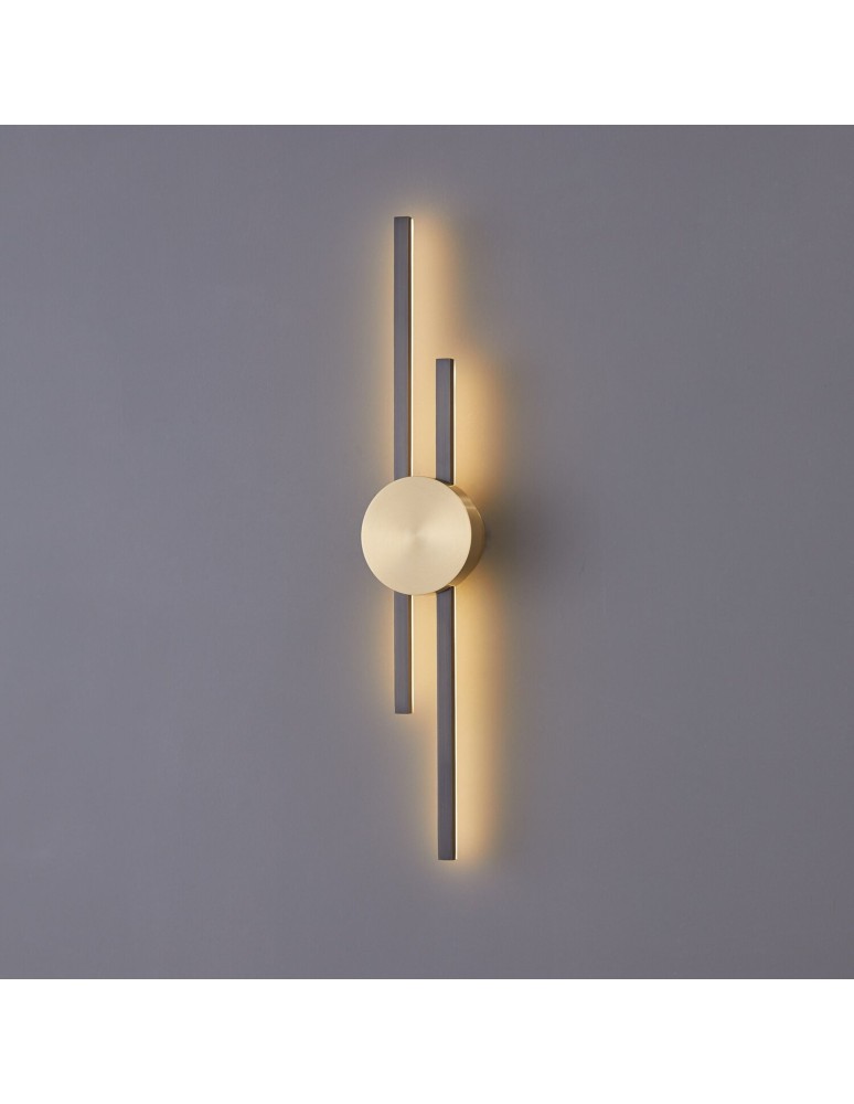 LED wall lamps - Step into Design CENTRO LED wall lamp black 64cm ST-B3327-S - product kolory-swiatla.pl 3