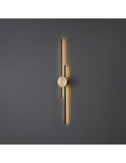 Step into Design Lampa ścienna CENTRO czarna 92cm ST-B3327-M - produkt 2