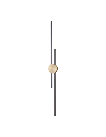 Step into Design CENTRO wall lamp black 122cm ST-B3327-L
