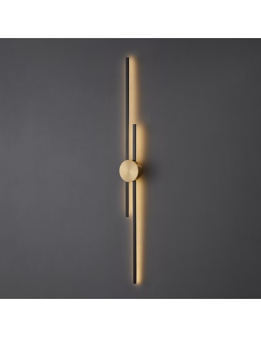 Step into Design CENTRO wall lamp black 122cm ST-B3327-L - product 2