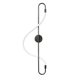 Step into Design Lampa ścienna ESSA czarna 90cm ST-B3554 black