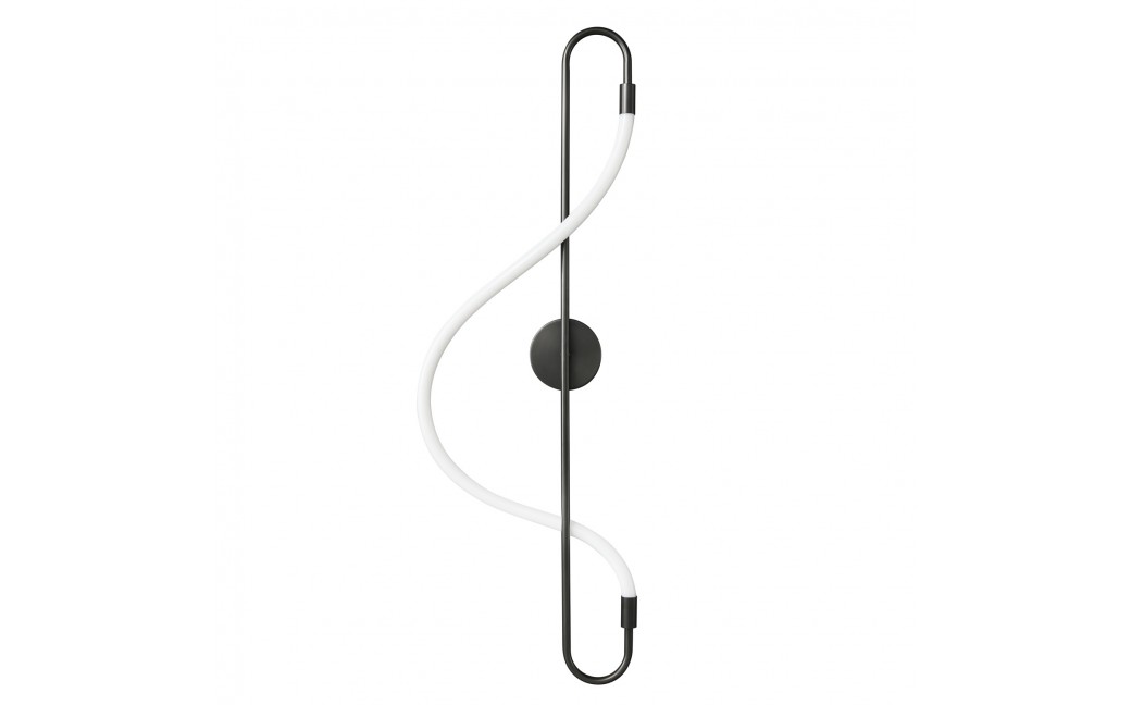 Step into Design Lampa ścienna ESSA czarna 90cm ST-B3554 black