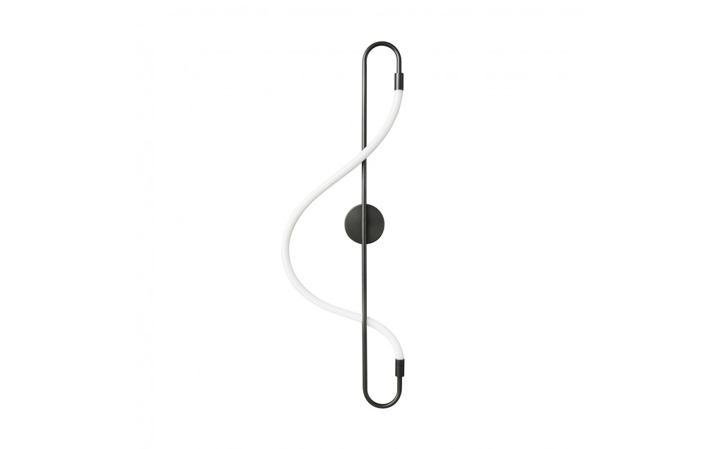 Step into Design Lampa ścienna ESSA czarna 90cm ST-B3554 black