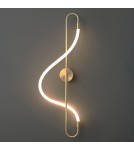 LED wall lamps - Step into Design ESSA gold 90cm wall lamp ST-B3554 gold - product 2