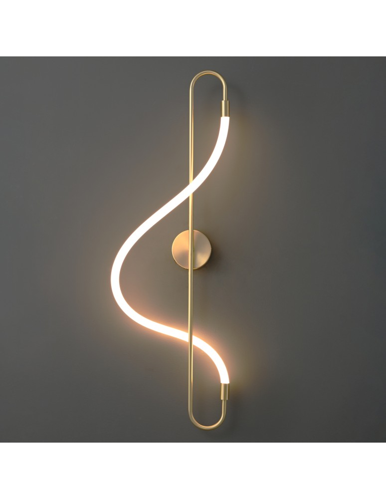 LED wall lamps - Step into Design ESSA gold 90cm wall lamp ST-B3554 gold - product kolory-swiatla.pl 2