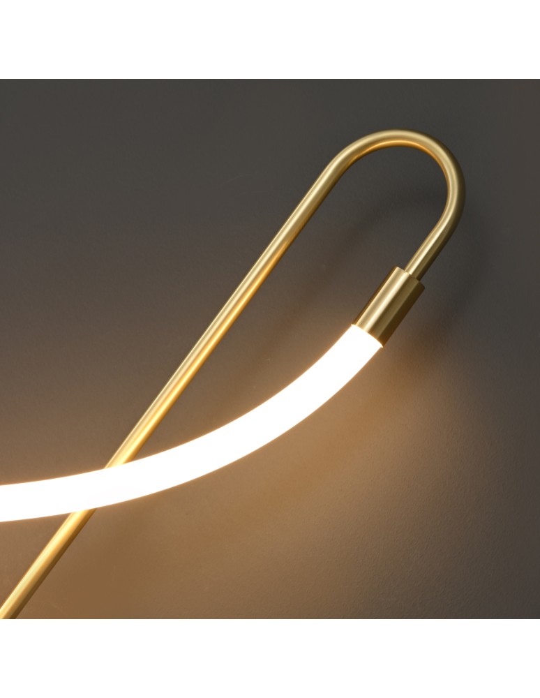 LED wall lamps - Step into Design ESSA gold 90cm wall lamp ST-B3554 gold - product kolory-swiatla.pl 6