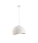Single pendant lamps - Step into Design STONE LED pendant lamp white 40cm DN426-400 - product 1