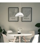 Single pendant lamps - Step into Design STONE LED pendant lamp white 40cm DN426-400 - product 3