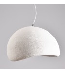 Single pendant lamps - Step into Design STONE LED pendant lamp white 60cm DN426-600 - product 3