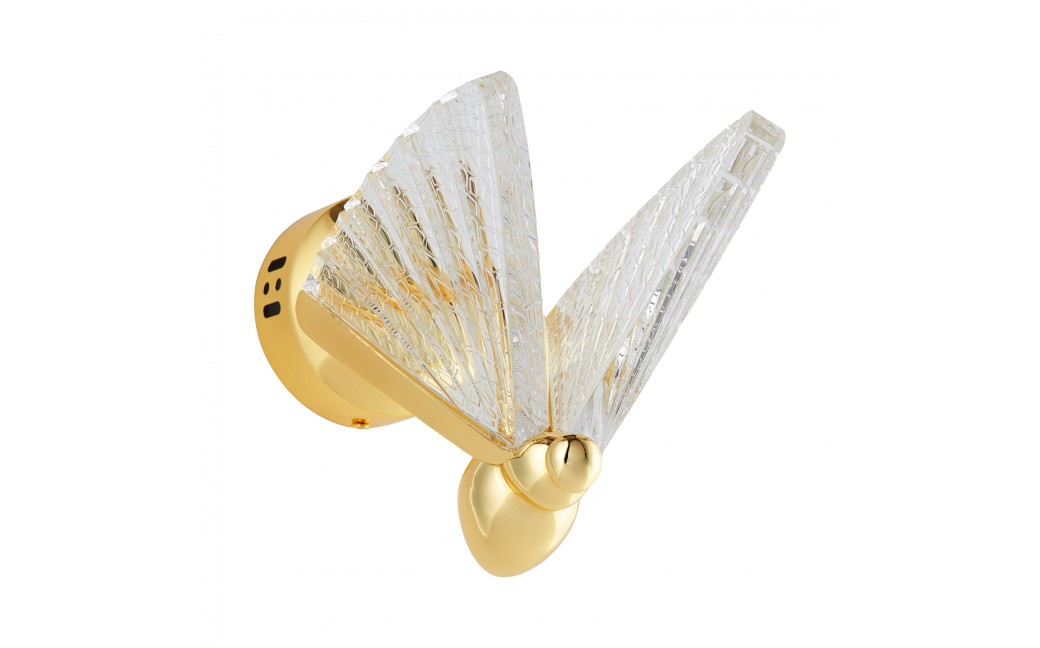 Step into Design Lampa ścienna BEE LED złota 18cm ST-W0612-1S