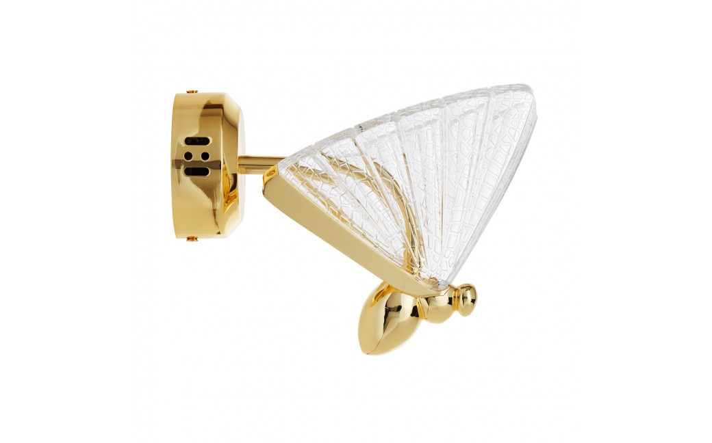 Step into Design Lampa ścienna BEE LED złota 18cm ST-W0612-1S