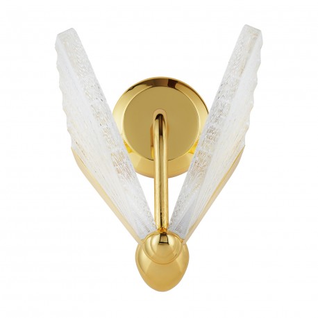 Step into Design Lampa ścienna BEE LED złota 18cm ST-W0612-1S