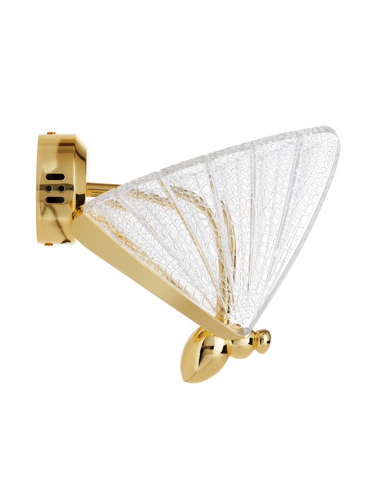 Designer wall lamps - Step into Design BEE LED gold 18cm wall lamp ST-W0612-1S - product kolory-swiatla.pl 5