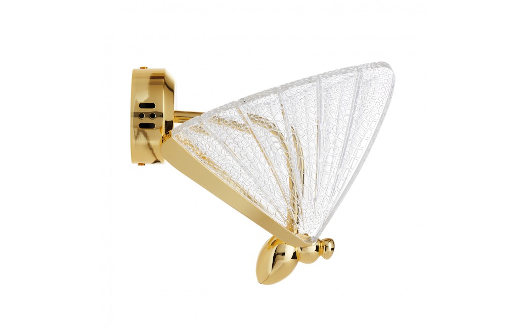 Step into Design Lampa ścienna BEE LED złota 18cm ST-W0612-1S