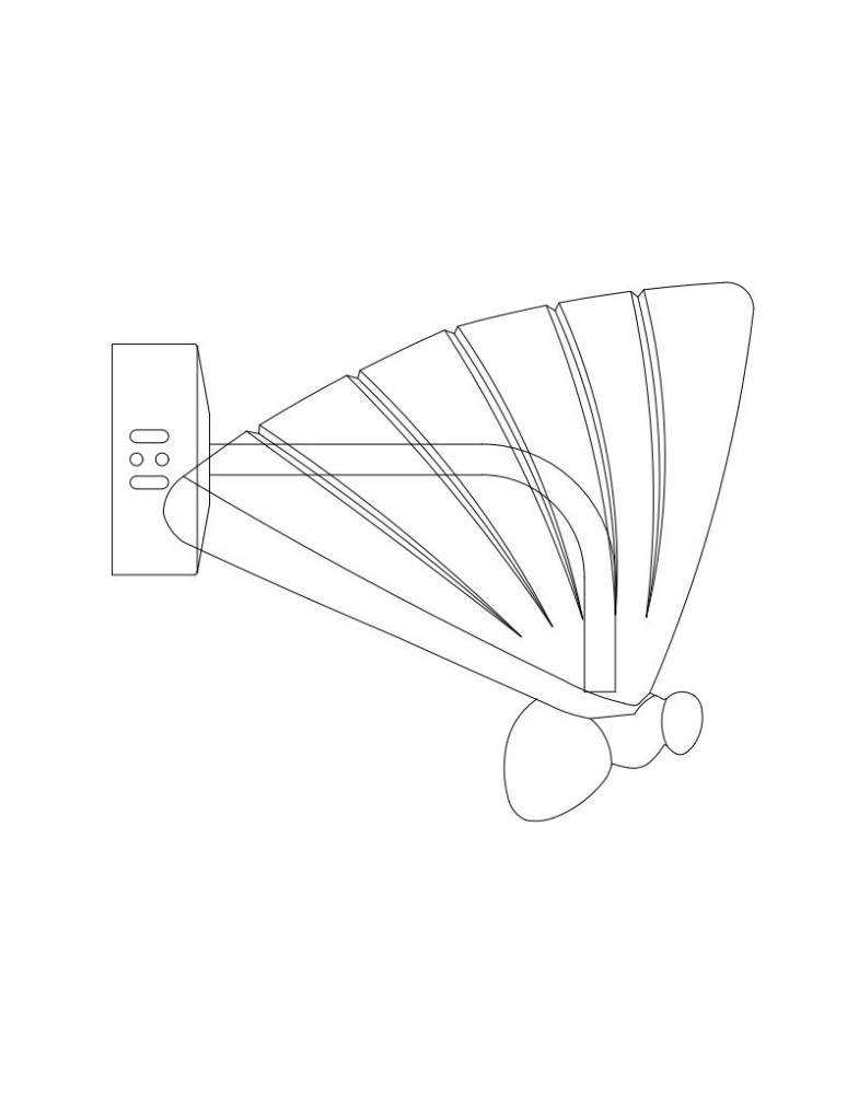 Designer wall lamps - Step into Design BEE LED gold 18cm wall lamp ST-W0612-1S - product kolory-swiatla.pl 9