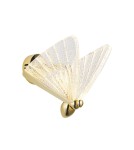 Designer wall lamps - Step into Design BEE LED wall lamp gold 22cm ST-W0612-1B - product 1