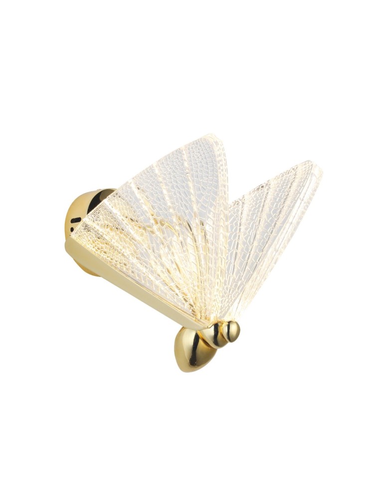 Designer wall lamps - Step into Design BEE LED wall lamp gold 22cm ST-W0612-1B - product kolory-swiatla.pl 1