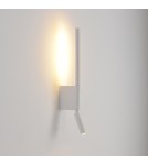 Reading wall lamps - Step into Design EXPLORE wall lamp white 43cm MB81806-WH. - product 2