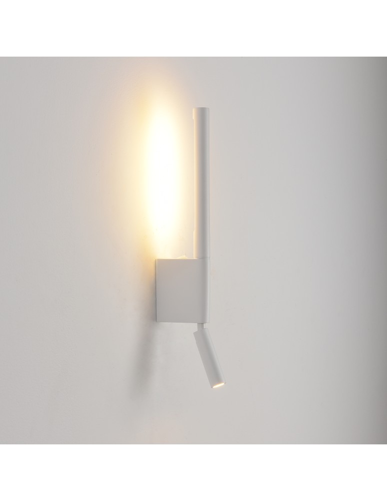 Reading wall lamps - Step into Design EXPLORE wall lamp white 43cm MB81806-WH. - product kolory-swiatla.pl 2