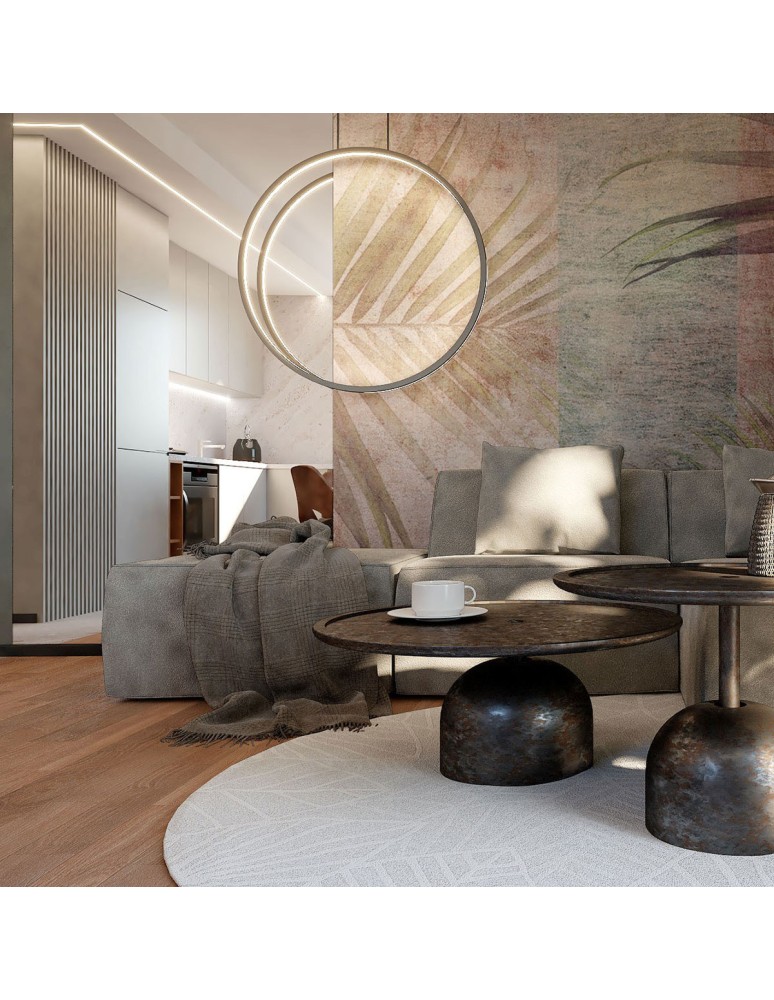 Pendant lamps circles - Light Prestige Mirror pendant large gold CCT - product kolory-swiatla.pl 5