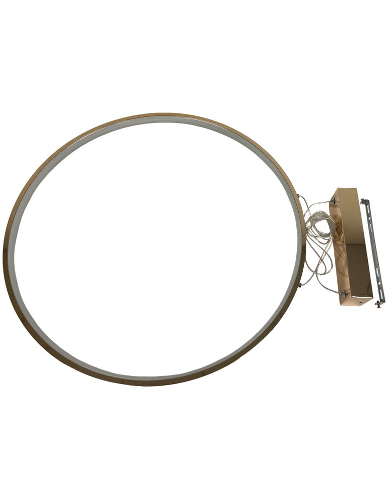 Pendant lamps circles - Light Prestige Mirror pendant large gold CCT - product kolory-swiatla.pl 13