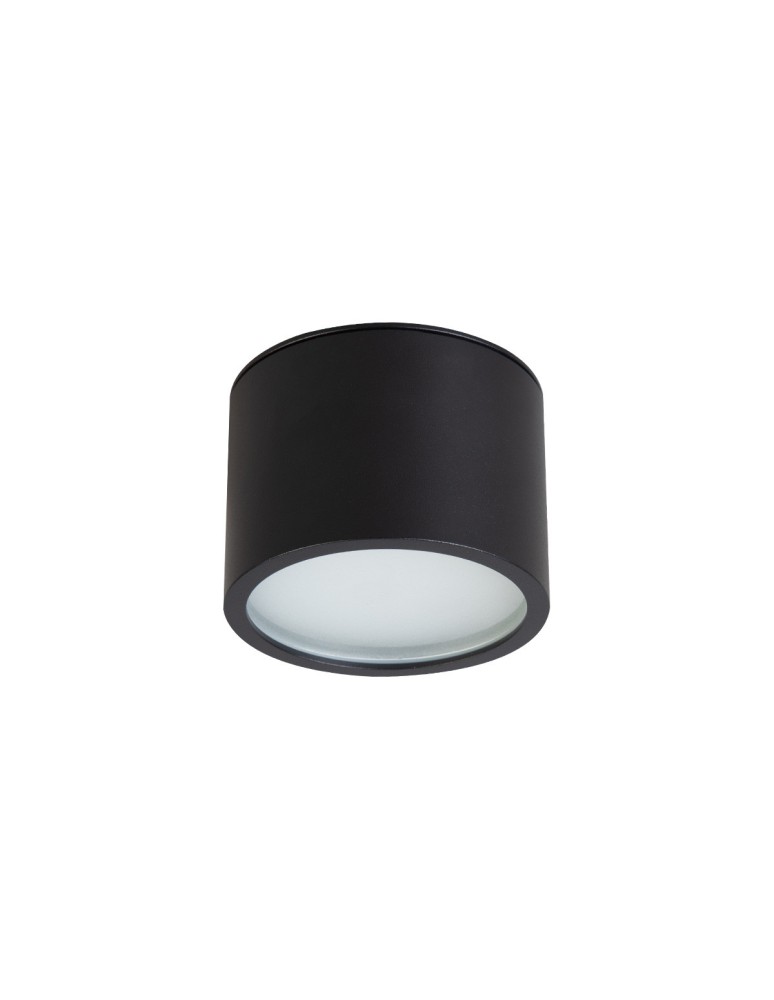 Bathroom ceiling lamps - Light Prestige Kendal surface-mounted luminaire 1 x GX53 black LP-6331/1SM IP65 BK - product kolory-swiatla.pl 4