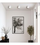 Hermetic ceiling luminaires - Light Prestige Kendal surface-mounted luminaire 1 x GX53 white LP-6331/1SM IP65 WH - product 3