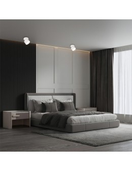 Light Prestige Kendal surface-mounted luminaire 1 x GX53 white LP-6331/1SM WH movable - product 2