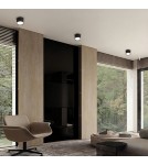 Round ceiling luminaires - Light Prestige Kendal surface-mounted luminaire 1 x GX53 black LP-6331/1SM GX53 BK - product 2