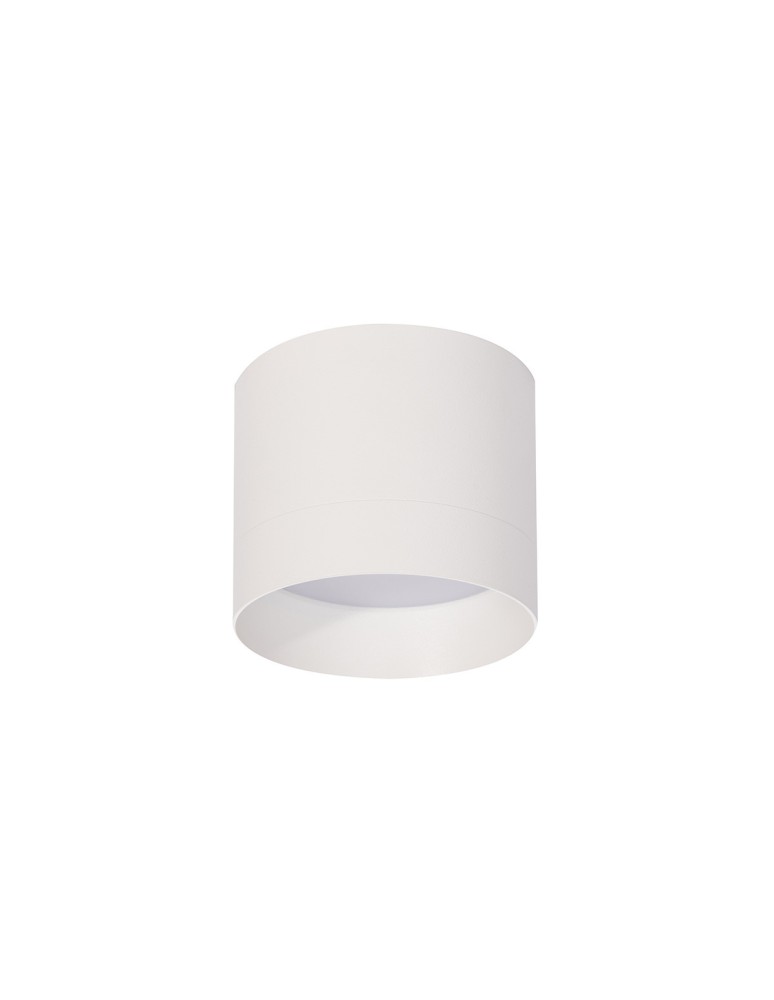 Round ceiling luminaires - Light Prestige Kendal surface-mounted luminaire 1 x GX53 white LP-6331/1SM L WH - product kolory-swiatla.pl 3