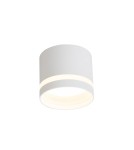 Round ceiling luminaires - Light Prestige Kendal surface-mounted luminaire 1 x GX53 white LP-6331/1SM R1 WH - product 1