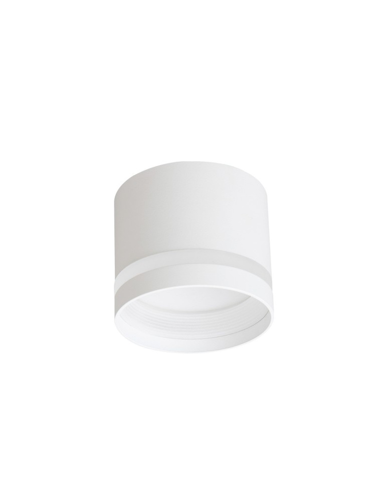 Round ceiling luminaires - Light Prestige Kendal surface-mounted luminaire 1 x GX53 white LP-6331/1SM R1 WH - product kolory-swiatla.pl 3