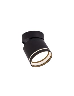 Light Prestige Kendal surface-mounted luminaire 1 x GX53 black LP-6331/1SM R1 BK movable