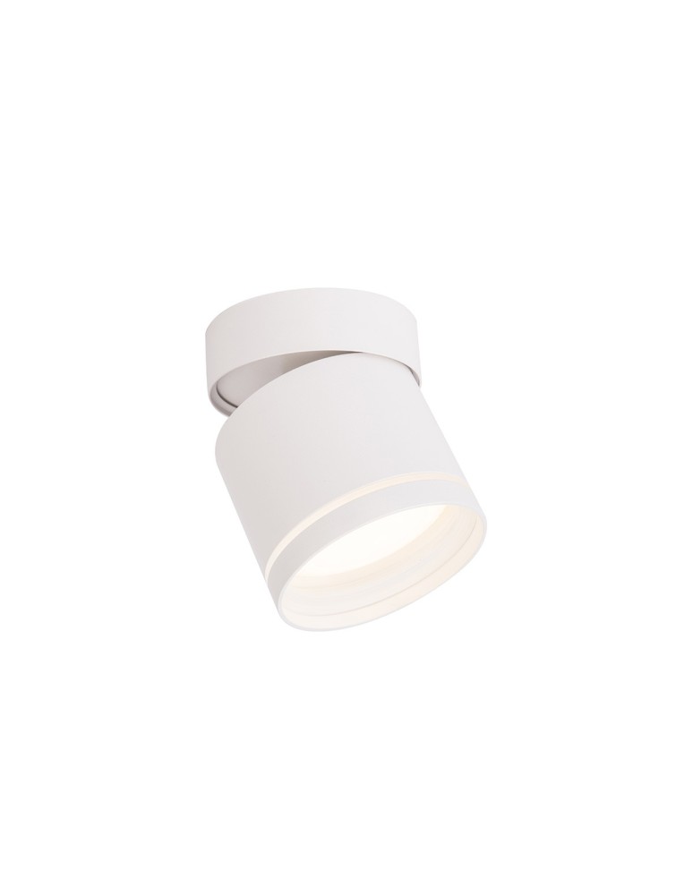 Adjustable ceiling lamps - spots - Light Prestige Kendal surface-mounted luminaire 1 x GX53 white LP-6331/1SM R1 WH movable - product kolory-swiatla.pl 1