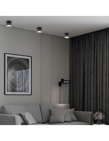 Light Prestige Kendal Oprawa natynkowa 1 x GX53 czarna LP-6331/1SM R2 BK - produkt 2