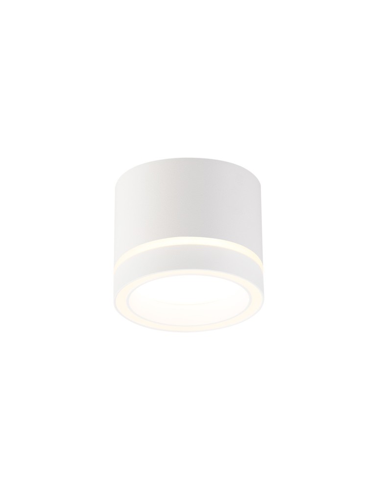 Round ceiling luminaires - Light Prestige Kendal surface-mounted luminaire 1 x GX53 white LP-6331/1SM R2 WH - product kolory-swiatla.pl 1