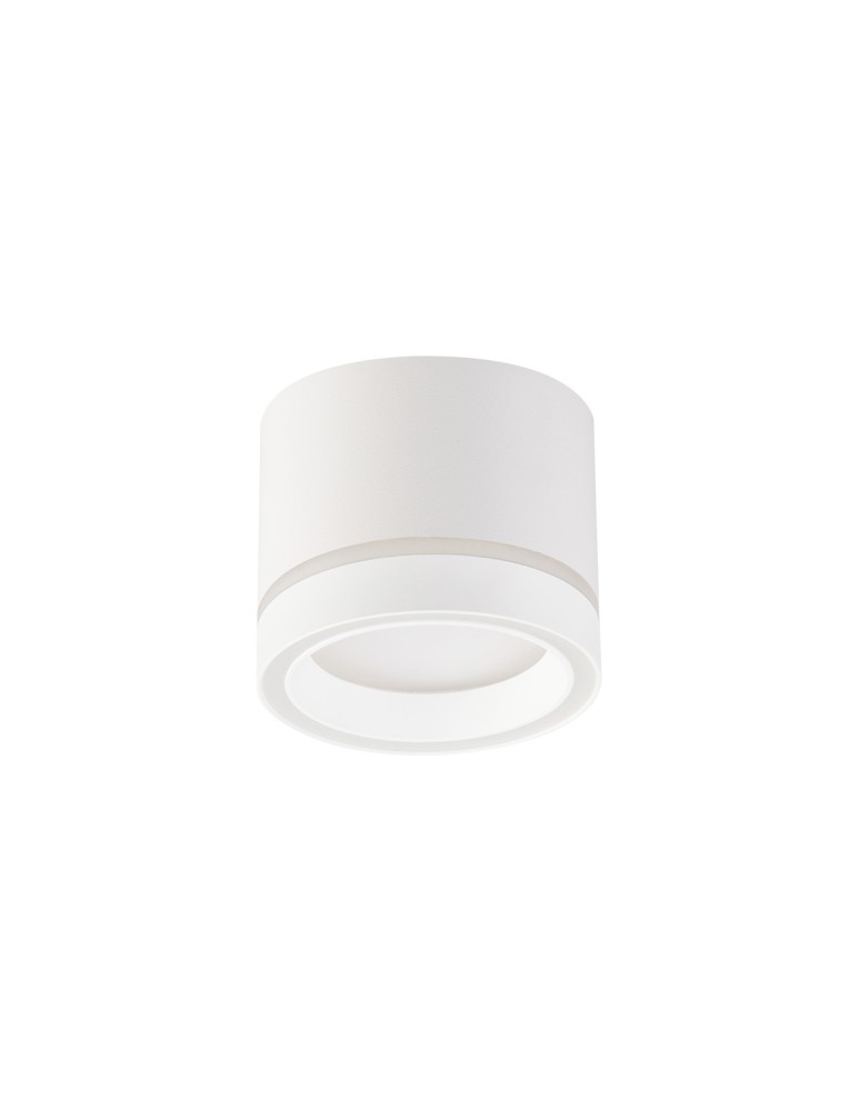 Round ceiling luminaires - Light Prestige Kendal surface-mounted luminaire 1 x GX53 white LP-6331/1SM R2 WH - product kolory-swiatla.pl 3