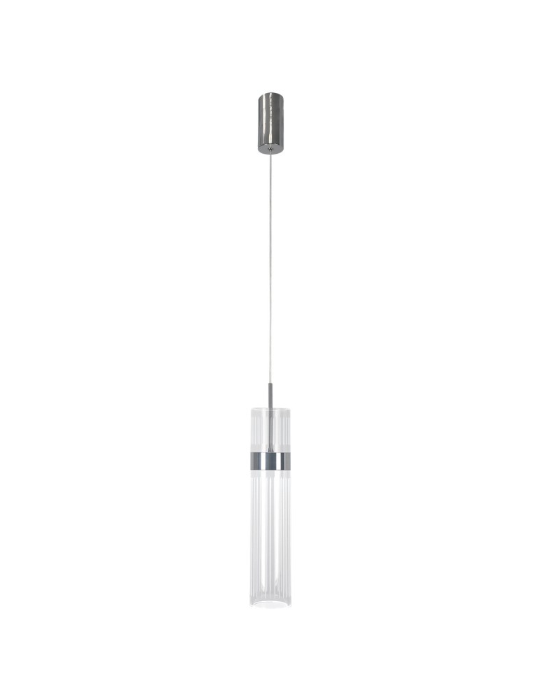 Single pendant lamps - Light Prestige Ambiente LED CCT chrome pendant lamp LP-1510/1P CH - product kolory-swiatla.pl 3